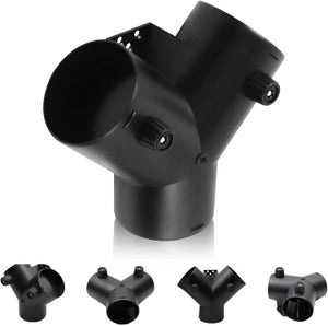 Raccord En T 75mm Pour Chauffage De Stationnement Diesel - Conduit D'Air 3 Voies, Plastique Haute Température