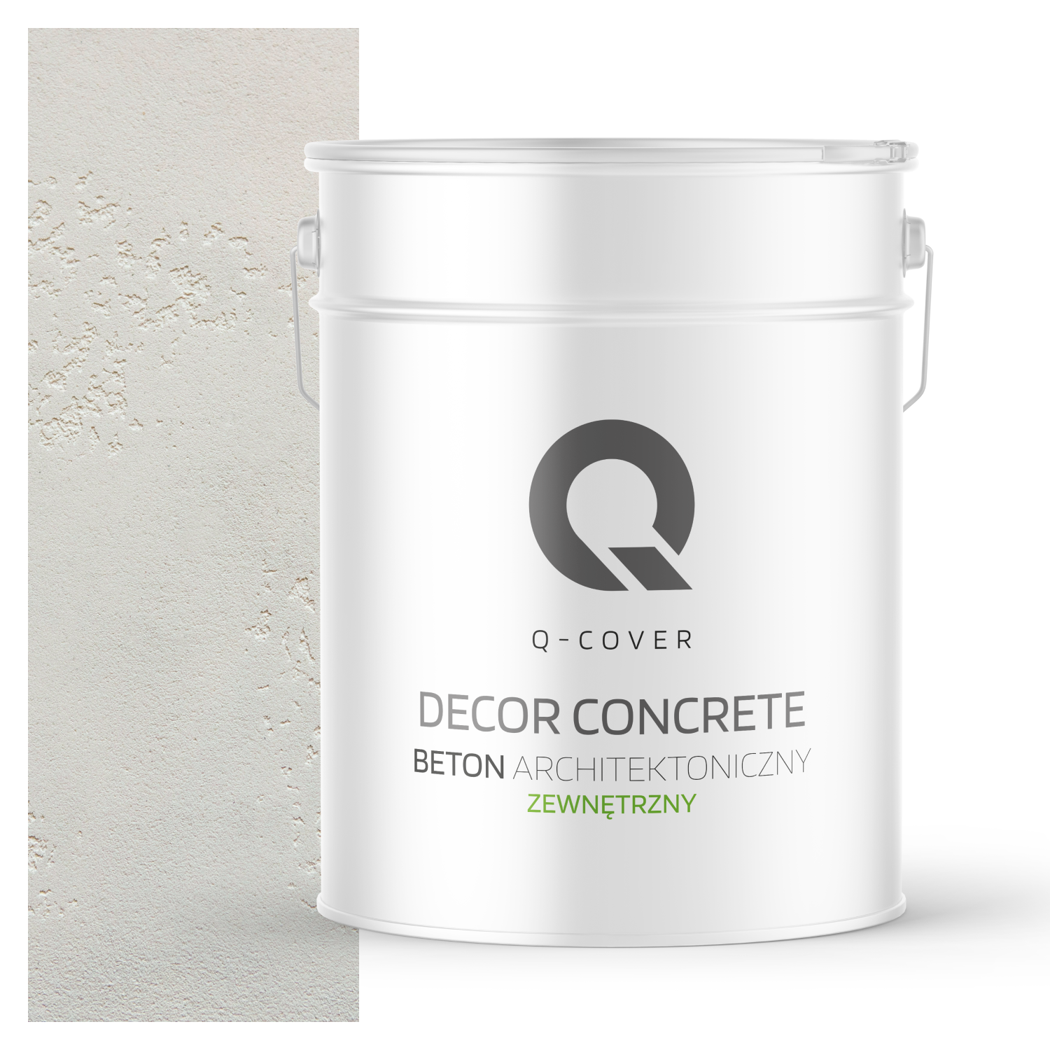 Beton Architektoniczny Zewnętrzny Q-Cover Biały F101 15KG