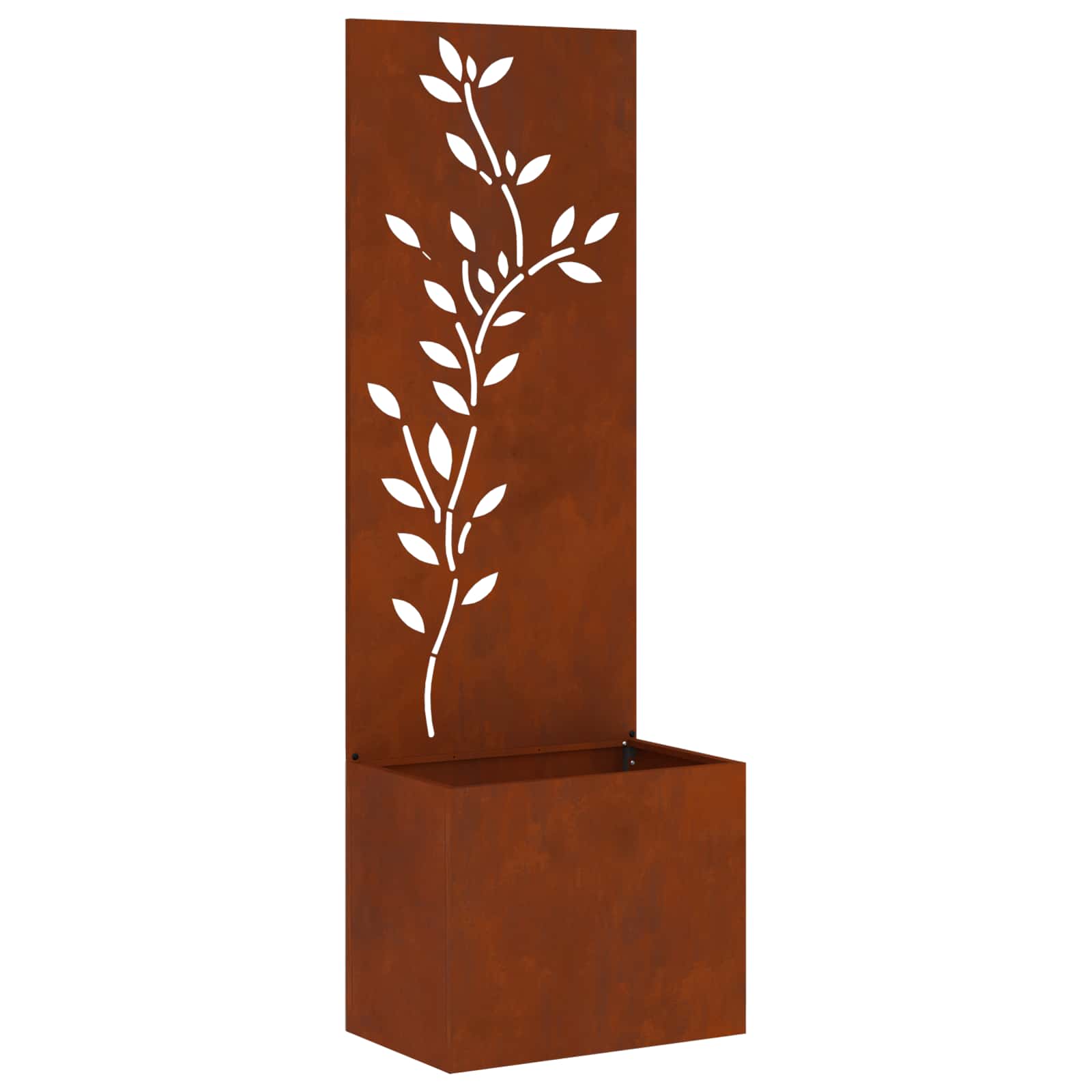 Écran de confidentialité de jardin Floral Rouillé 50 x 140 cm vidaXL - 2
