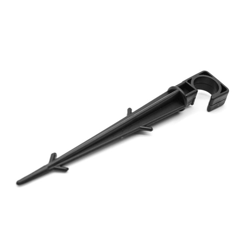 Lot de 20 Crampon de fixation plastique, Piquets de Fixation 16mm pour Ligne d'égouttement, tuyaux d'arrosage et tuyaux gouteurs - 5