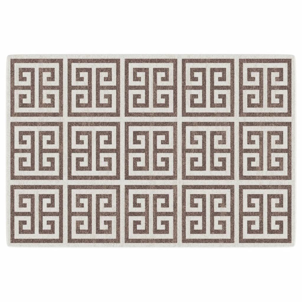 Tapis intérieur extérieur | Tapis de jardin à poils courts 120x180cm antidérapant CFW434412 - 2