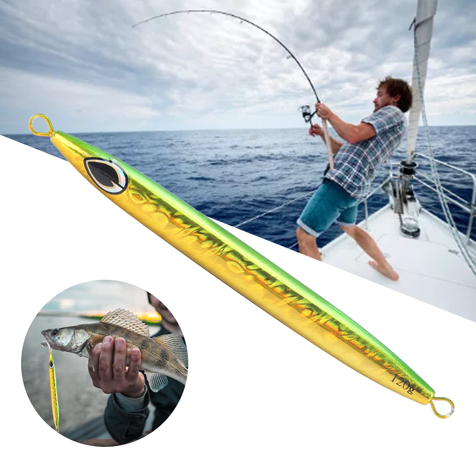 SG Store Leurres Crankbait Minnow 22g 7.5cm – Hameçons Taille 6, Yeux 3D, Pour Bar, Perche, Carnassiers – Lot De 2