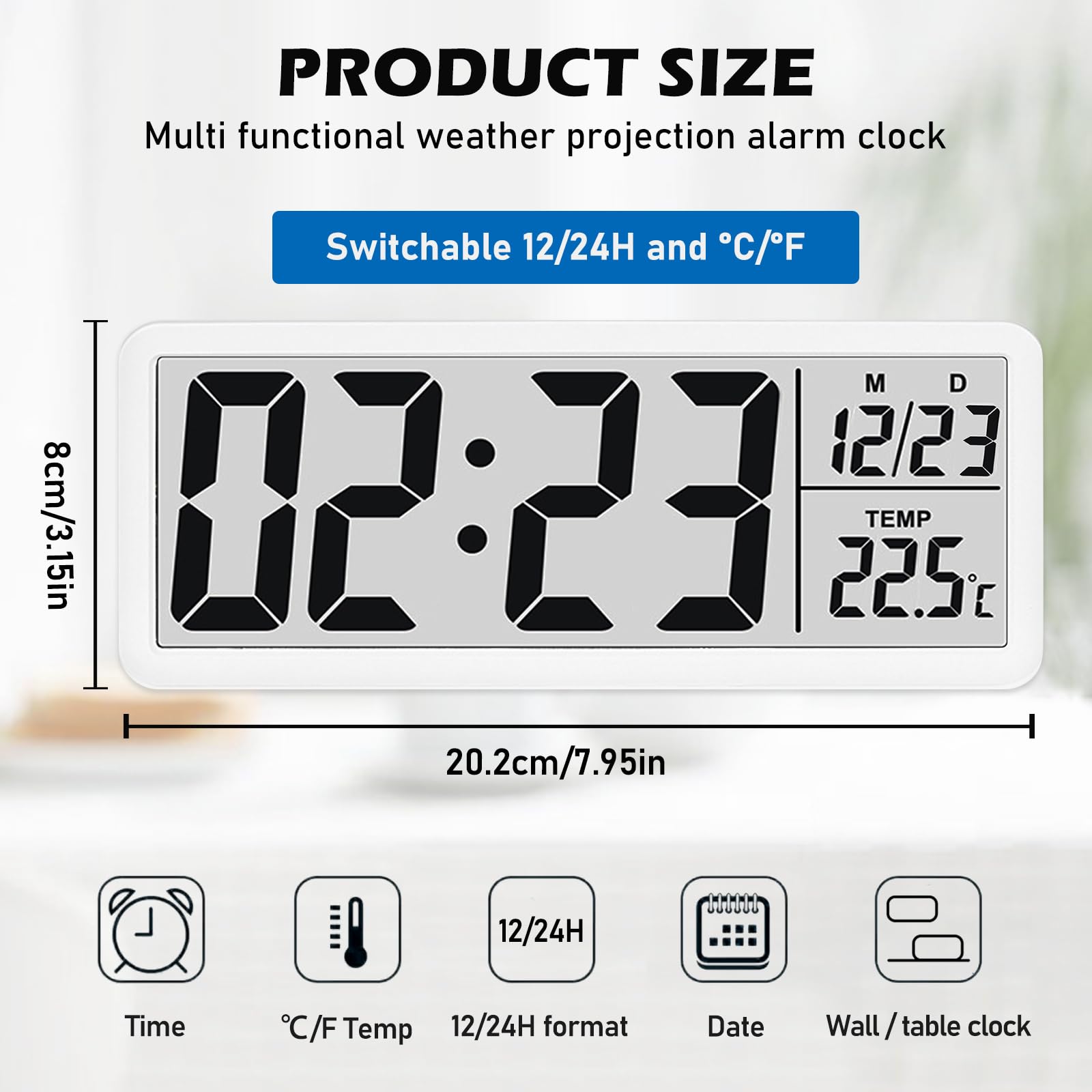 Kit Orologio Digitale Fai-da-te A LED 4 Cifre Con Temperatura E Data | Diyeeni – Progetto Elettronico Con Controllo Luce - 5