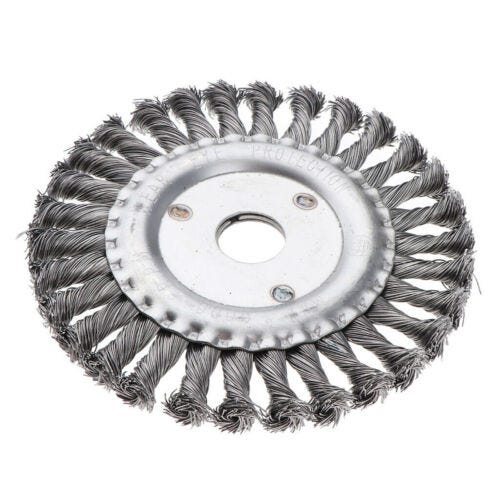Spazzola Metallica Smerigliatrice, Spazzola Acciaio Per Trapano - Foto 4