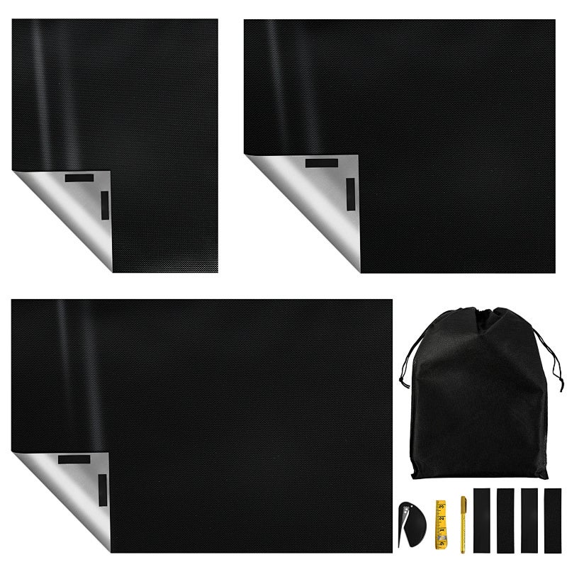 Roleta zaciemniająca z możliwością przycięcia 145 x 200 cm – 100% zaciemnienie – Bez wiercenia – Idealna do sypialni i pokoju dziecięcego