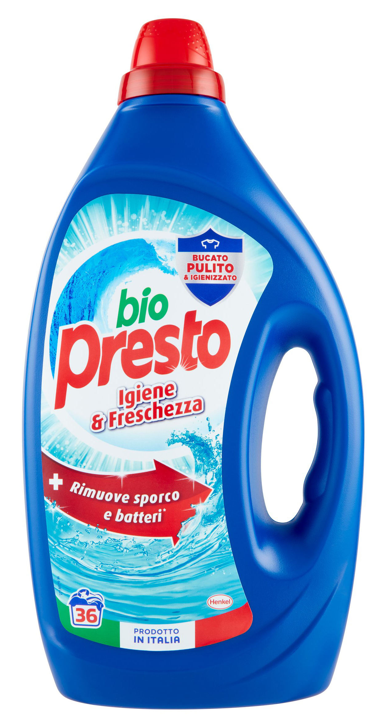 Líquido para Lavadora Bio Presto 36 Cucharadas Higiene y Frescor Made