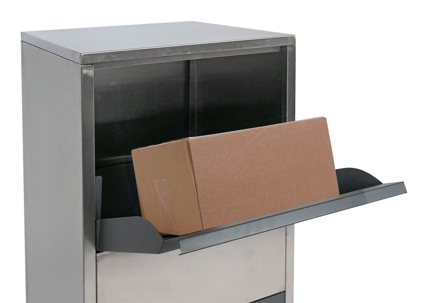 Boîte à colis paquet boîte aux lettres en acier inoxydable anthracite 04_0001378 - 6