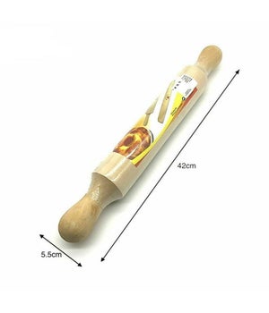 Excelsa Mattarello In Legno Massello - 60 Cm, Linea Real Wood Per Pasta E Dolci - Foto 2
