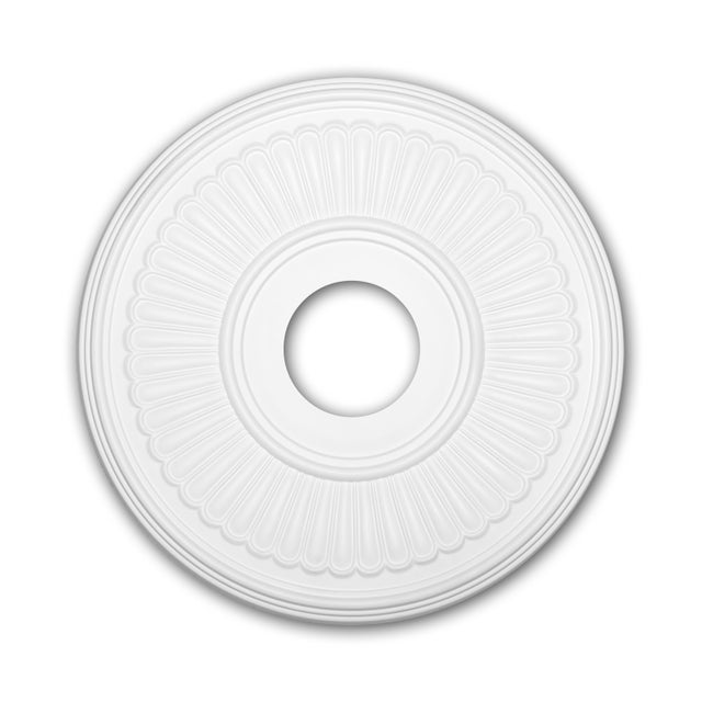 Rosace Profhome 156047 Élement décorative Élement pour plafond diametre 40,4 cm