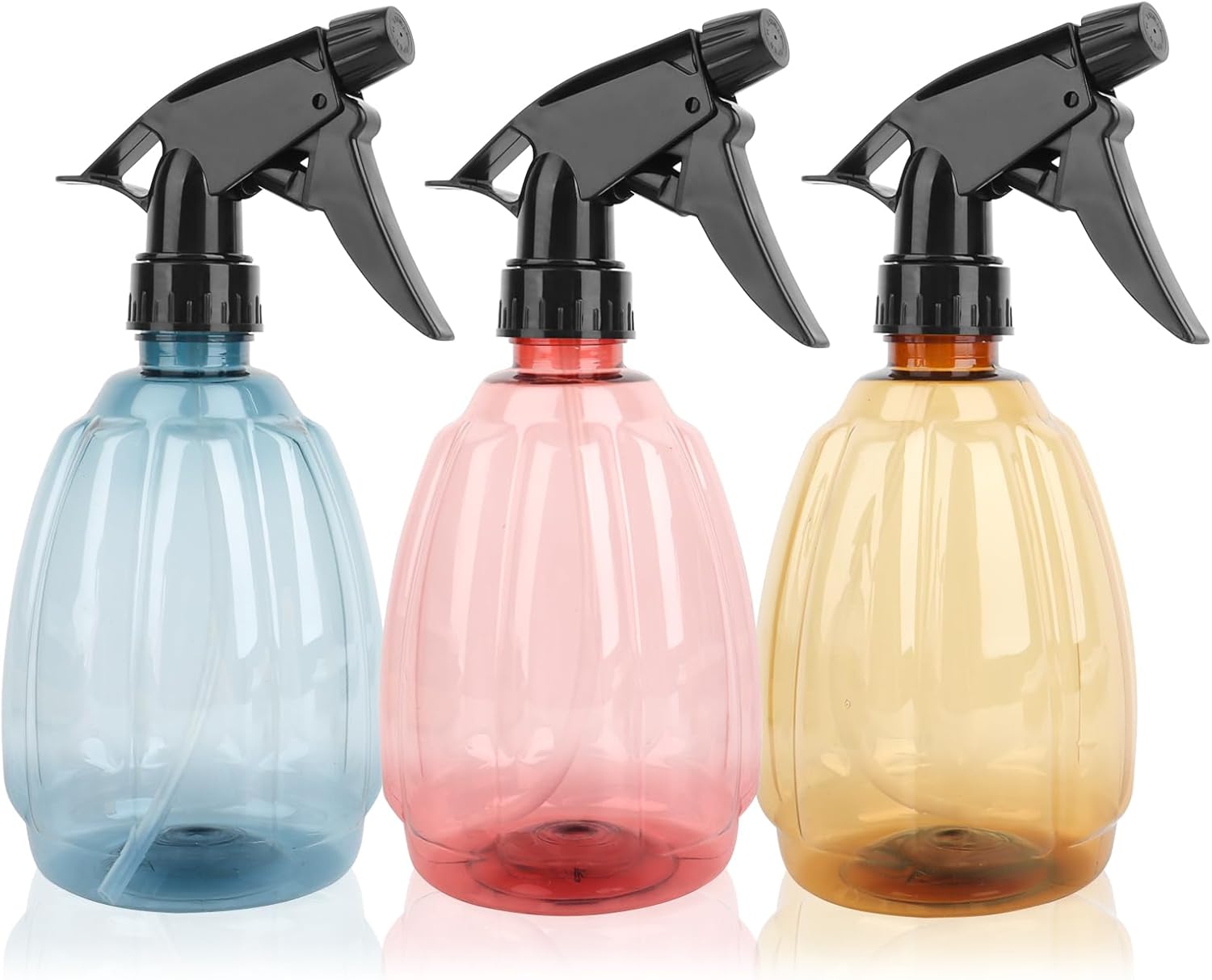 3 szt. 500 ml butelek z rozpylaczem, plastikowe butelki z rozpylaczem, wielokrotnego użytku, butelka z rozpylaczem, pusta butelka z pompką do czyszcze