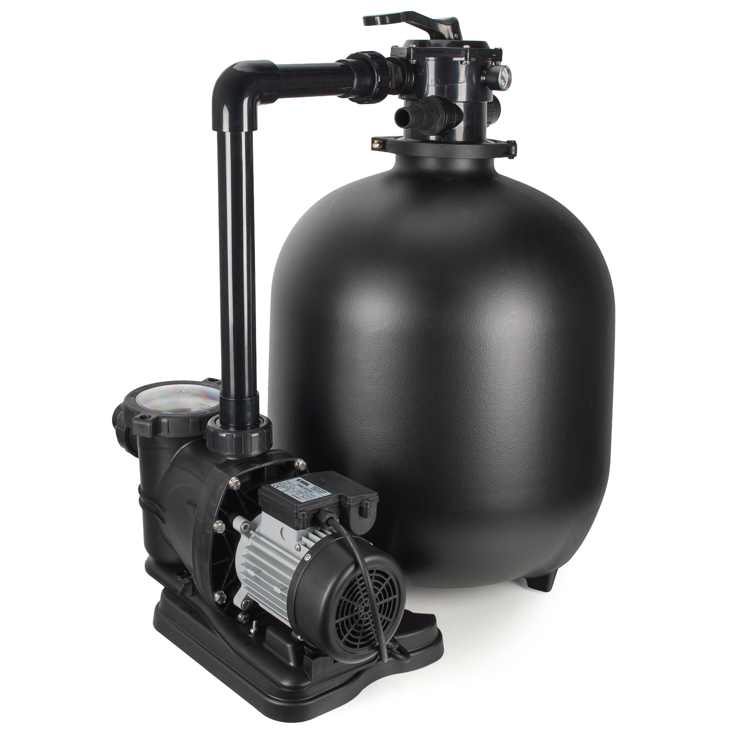 COIL Pompa piaskowa do basenu 800W. wydajność 19000l/h samozasysająca zbiornik 125l - 5
