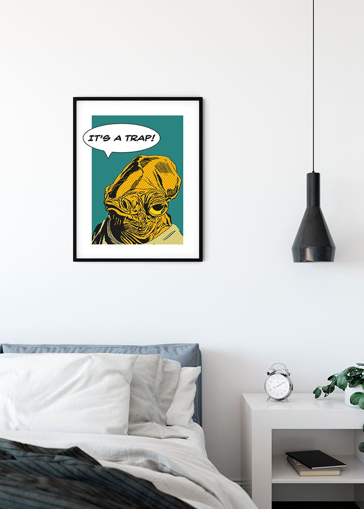 Poster d'art de Komar - Star Wars Classic Comic Quote Ackbar - Taille: 50 x 70 cm - 3