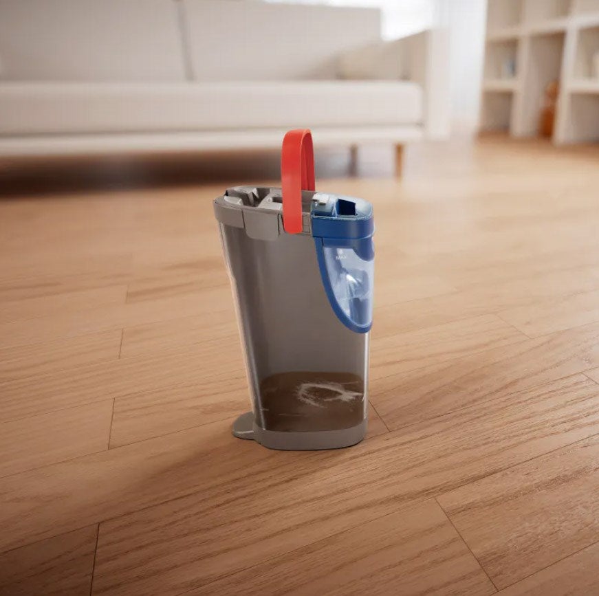 Système de serpillière FlatMop H2PrO avec double réservoir de 6 L et tampon en microfibre – Vileda H2PrO FlatMop - 7