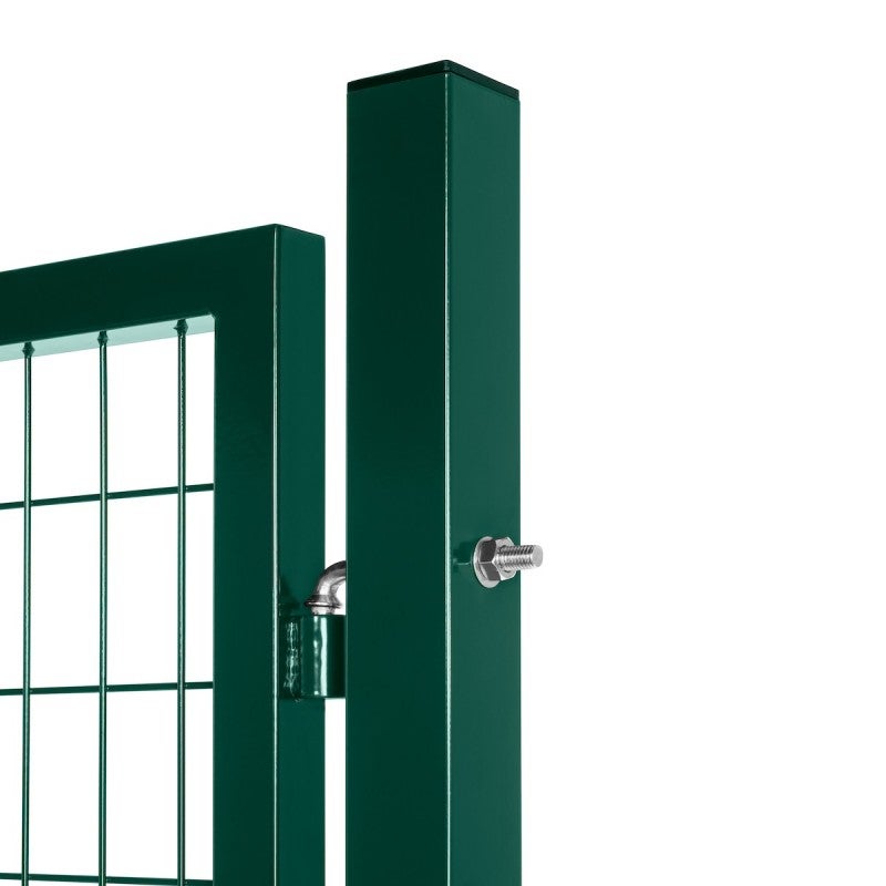 Portillon grillagé en acier galvanisé maille 100 x 50 L 1m x H 1m00 Vert - 3