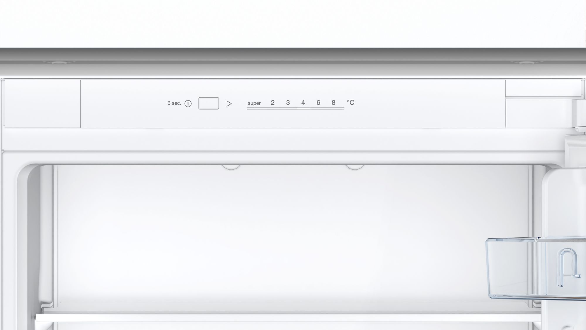 Réfrigérateur combiné encastrable BOSCH KIV87NSE0, Série 2, Eco Airflow - 3