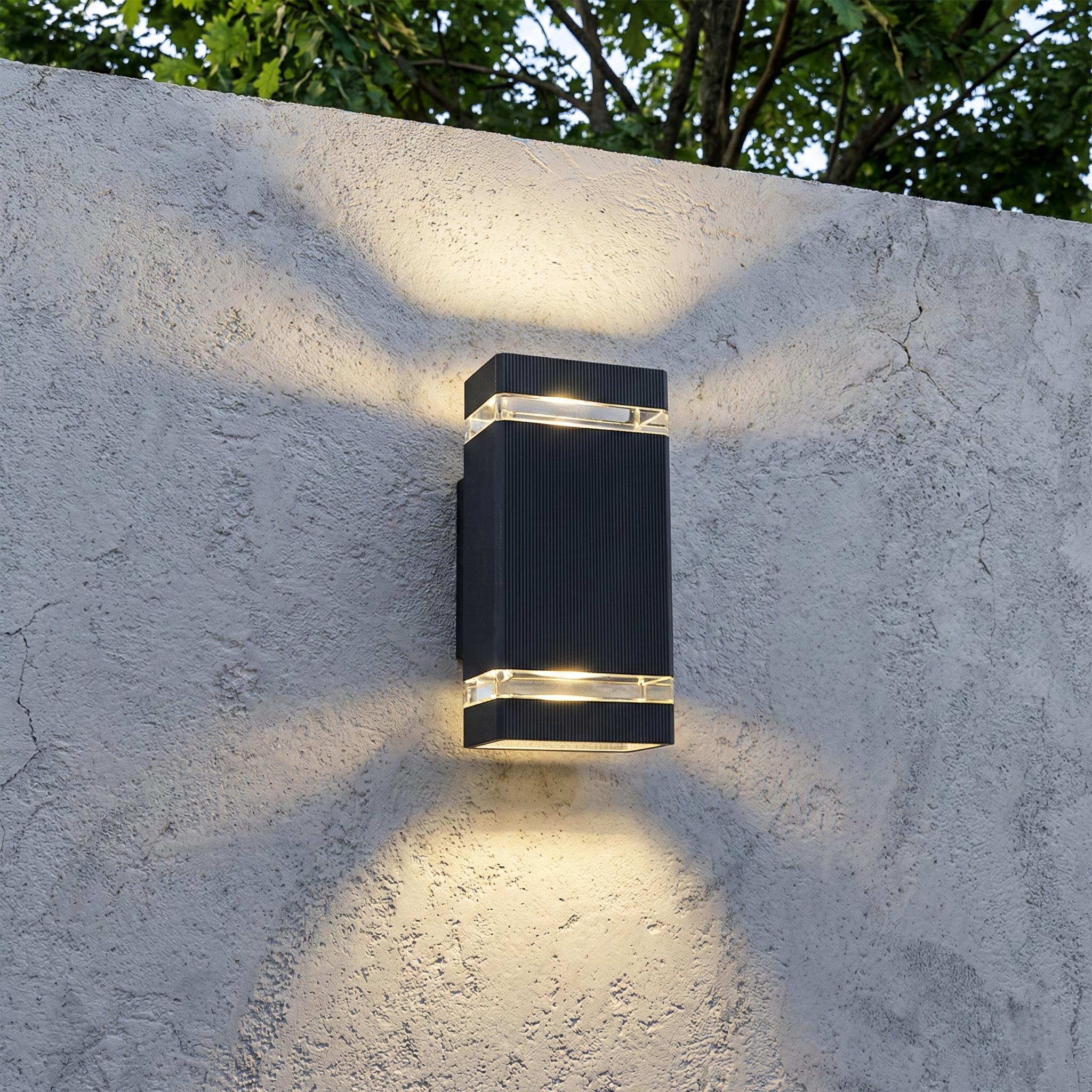 Oprawa architektoniczna Hana 2x GU10 LED 23cm IP65 120° kinkiet lampa na zewnątrz antracytowa MasterLED - 5