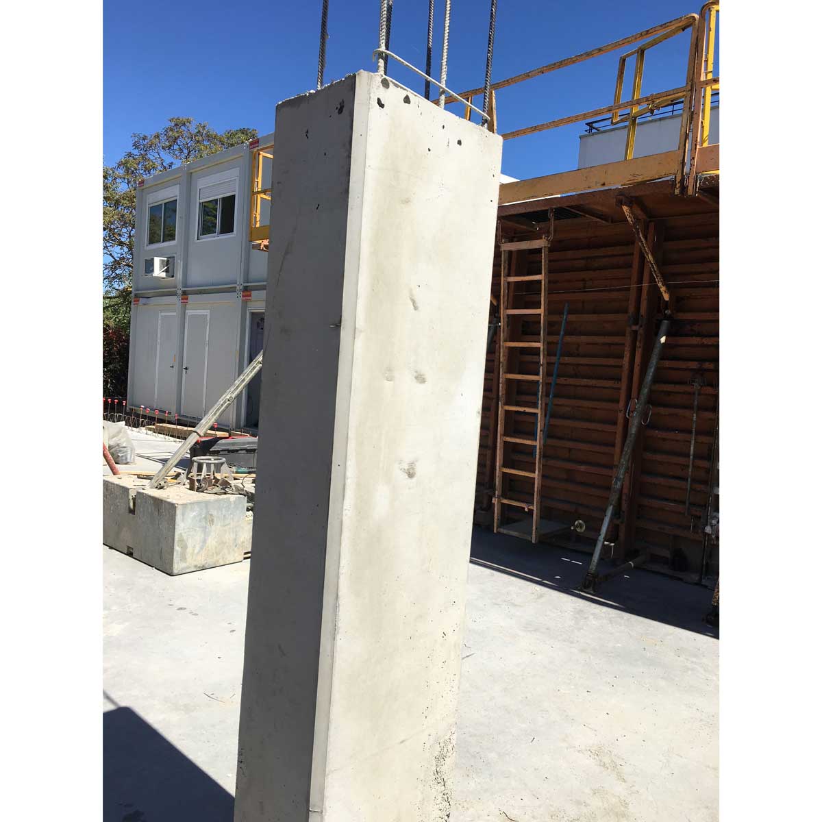 Kit coffrage poteau réutilisable ALU POLYCOFFRA hauteur 3 mètres - 3