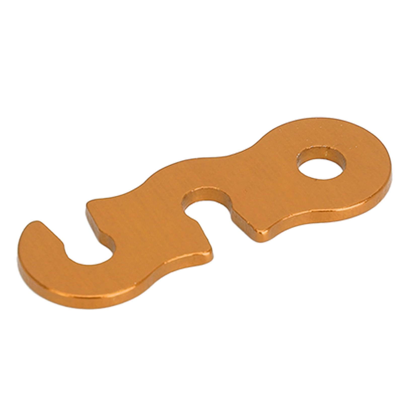 Lot De 20 Tendeurs Corde En Aluminium Doré - Pour Corde De 7mm - 2 Trous - Ajustables