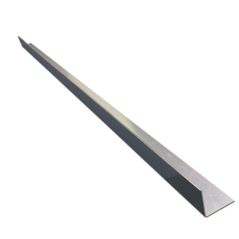Cornière aluminium ECO gris anthracite laquage extérieur, h.40mm x l.40mm x Ep.0.8 mm, L.3 m, ALUHOME - 2