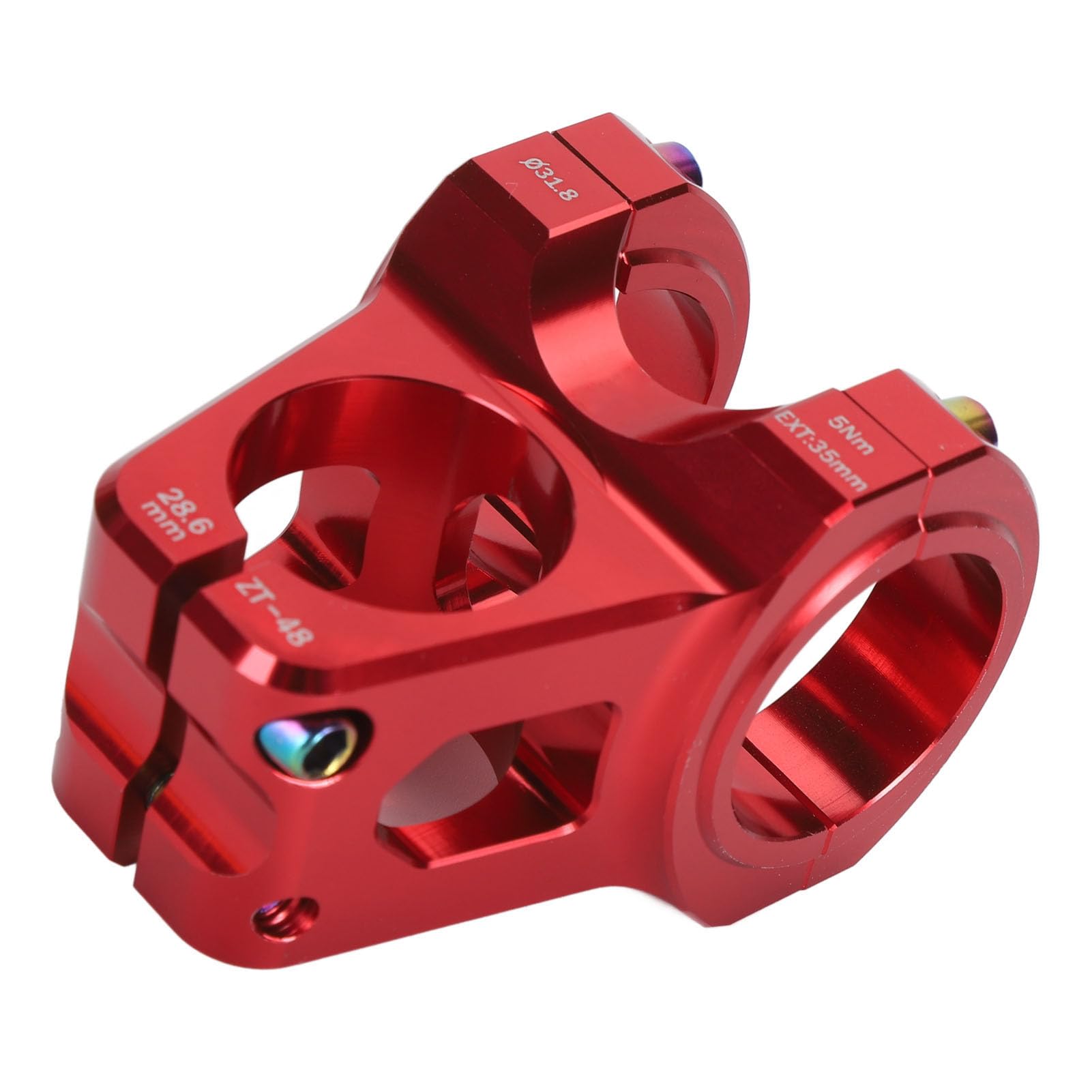 Attacco manubrio per mountain bike da 31,8 mm, in lega di