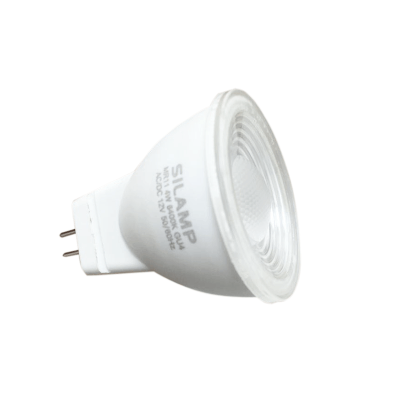 Ampoule LED GU4 / MR11 4W 12V (Pack de 10) - Blanc Neutre 4000K - 5500K - SILAMP - 2