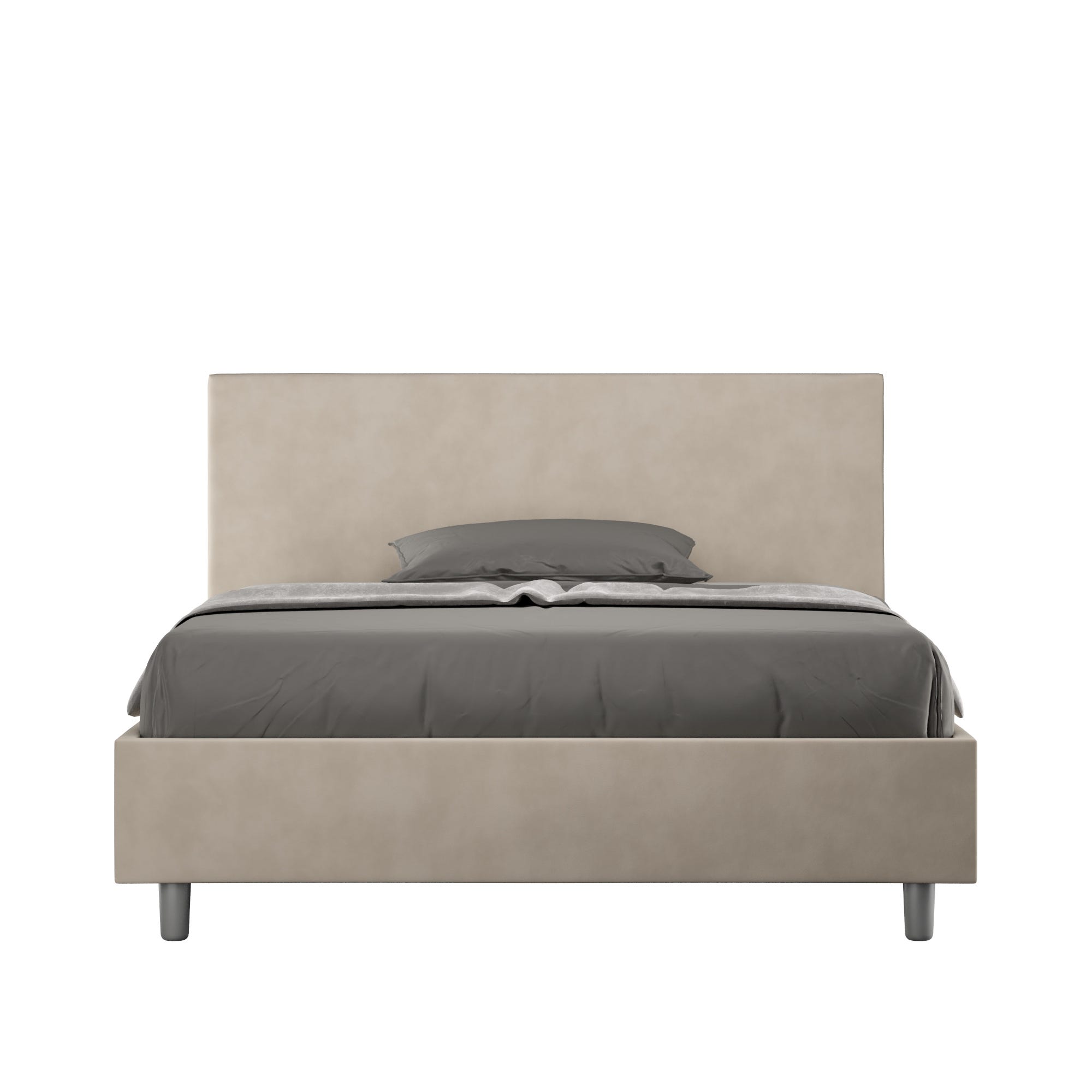 Lit Adele 150x200 Avec Sommier Sable Leroy Merlin lit-adele-150x200-avec-sommier-sable-leroy-merlin