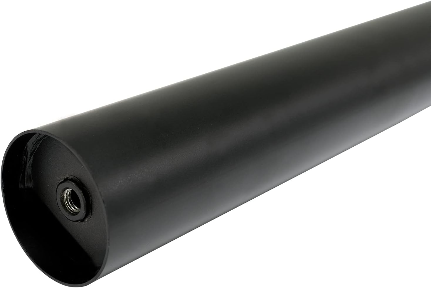 Picior de masă reglabil din oțel negru, rezistență 15 kg, ușor de instalat, durabil și versatil, negru, 60 x 870 mm, oțel aliat
