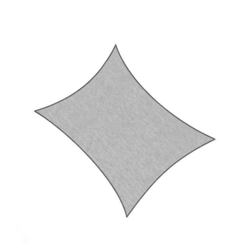 Żagiel przeciwsłoneczny prostokątny, odporny na promieniowanie UV, na patio, do ogrodu, na trawnik, do aktywności na świeżym powietrzu, na plażę, 3 x