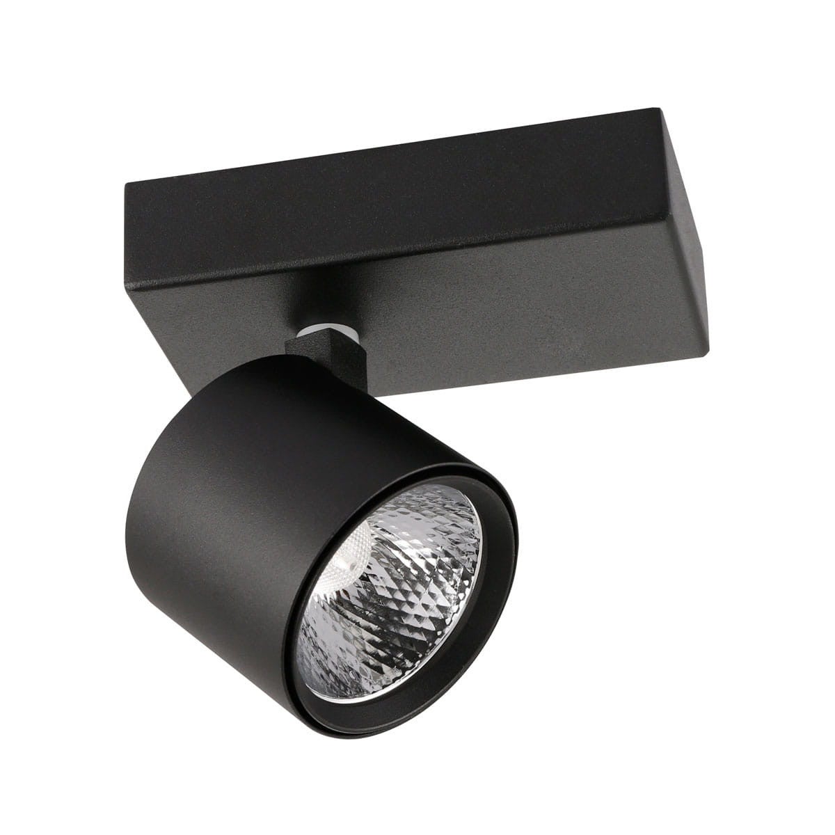 Kinkiet BONIVA LED 5W Ciepła biel 300lm czarny wym: 12x6,5x11,5 cm IP20 Italux