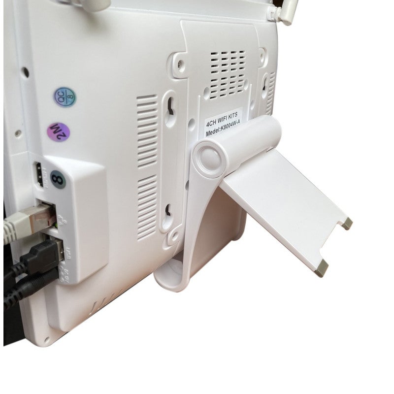 SEMAC Kit 2x Cameras PRO Vidéo Surveillance Full HD 1080p avec Ecran 10