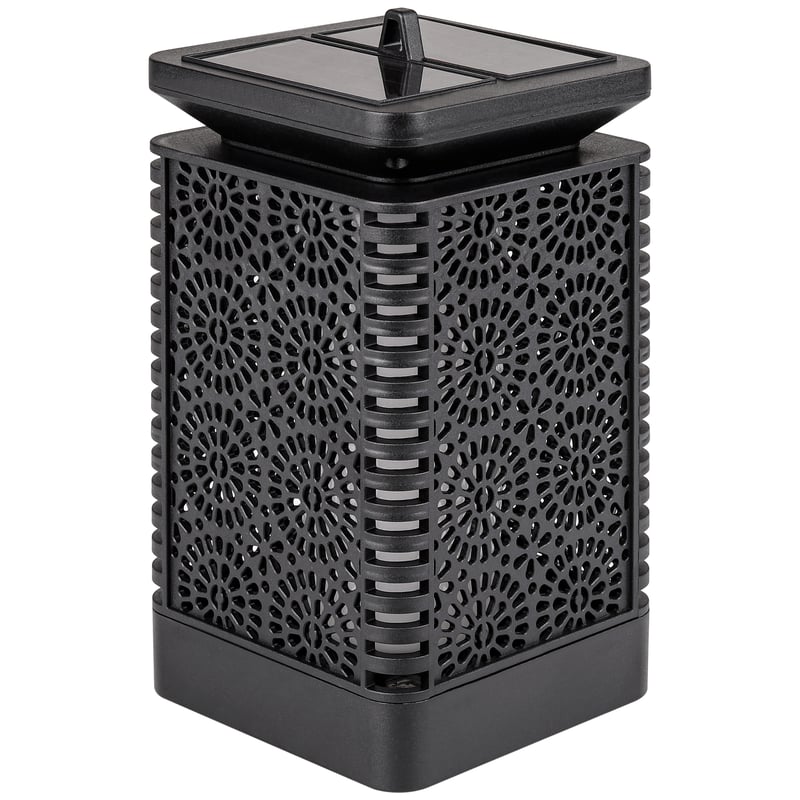 Lampa solarna LED wisząca stojąca 2w1 17cm IP44 3000K czujnik zmierzchu imitacja płomienia MasterLED