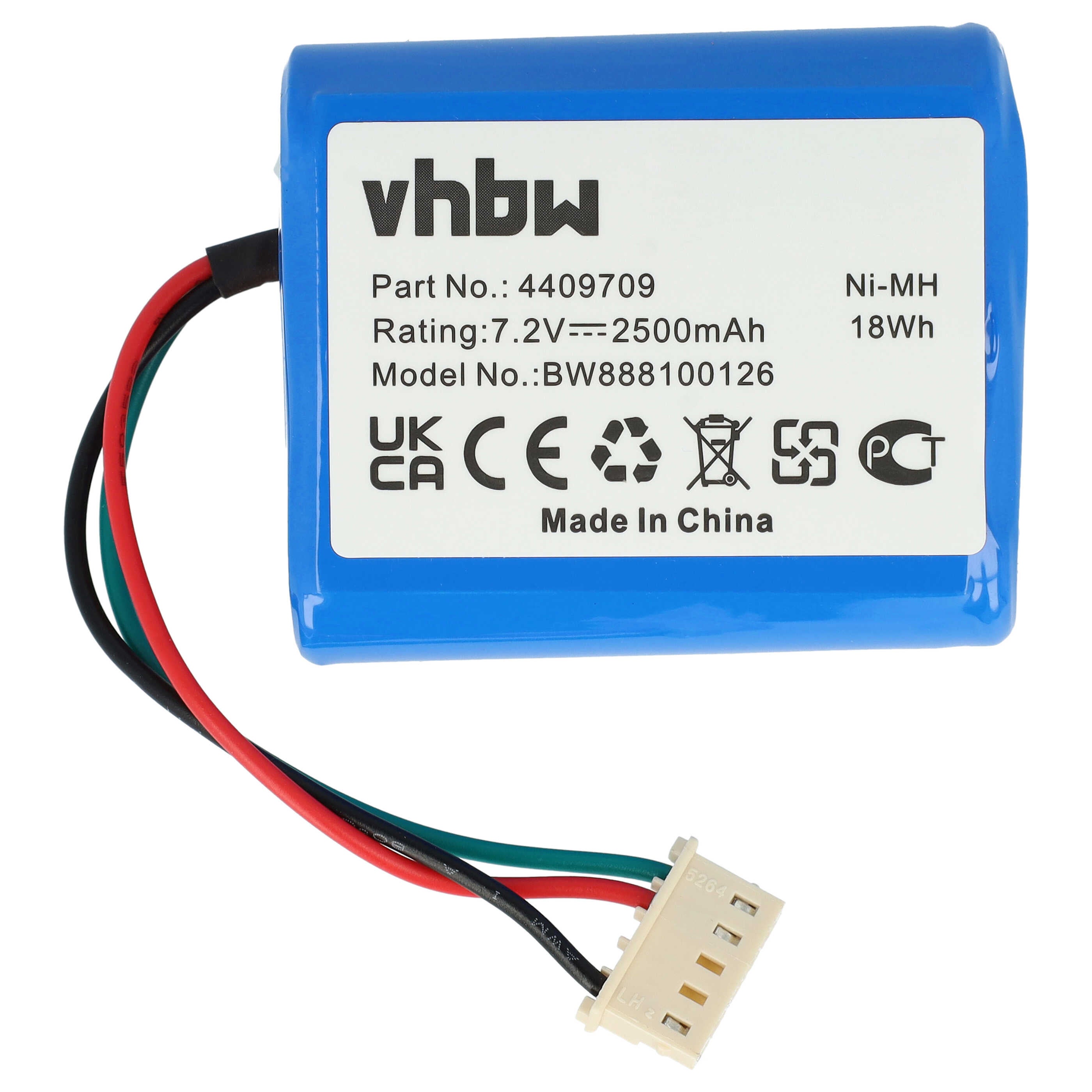 Vhbw Batteria Compatibile Con IRobot Braava 320, 321 Home Cleaner - Foto 9