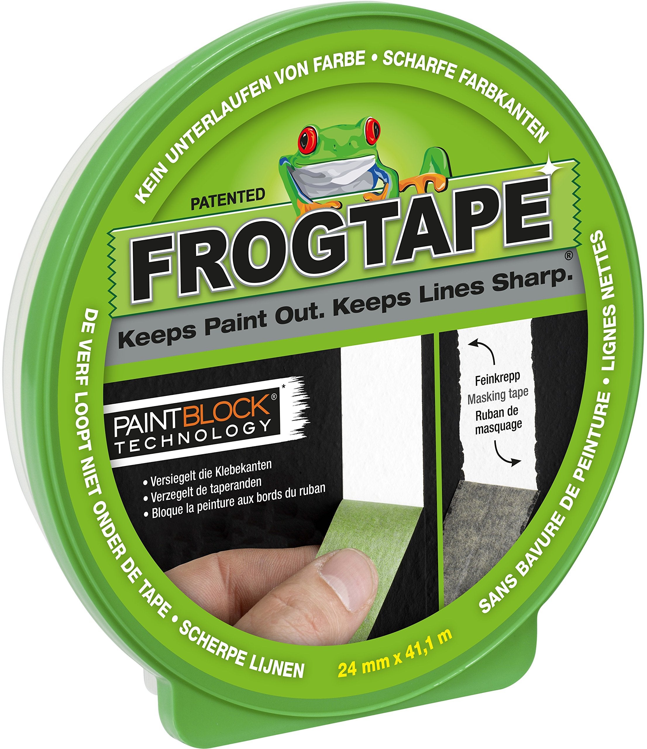 Nastro Adesivo Frogtape Per Superfici Delicate - 24mm X 41.1m, Tecnologia Paintblock - Foto 2