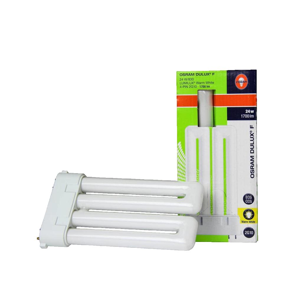 Ampoule fluocompacte - osram dulux f - 24 watts - 2g10 - 3000k | Leroy ...