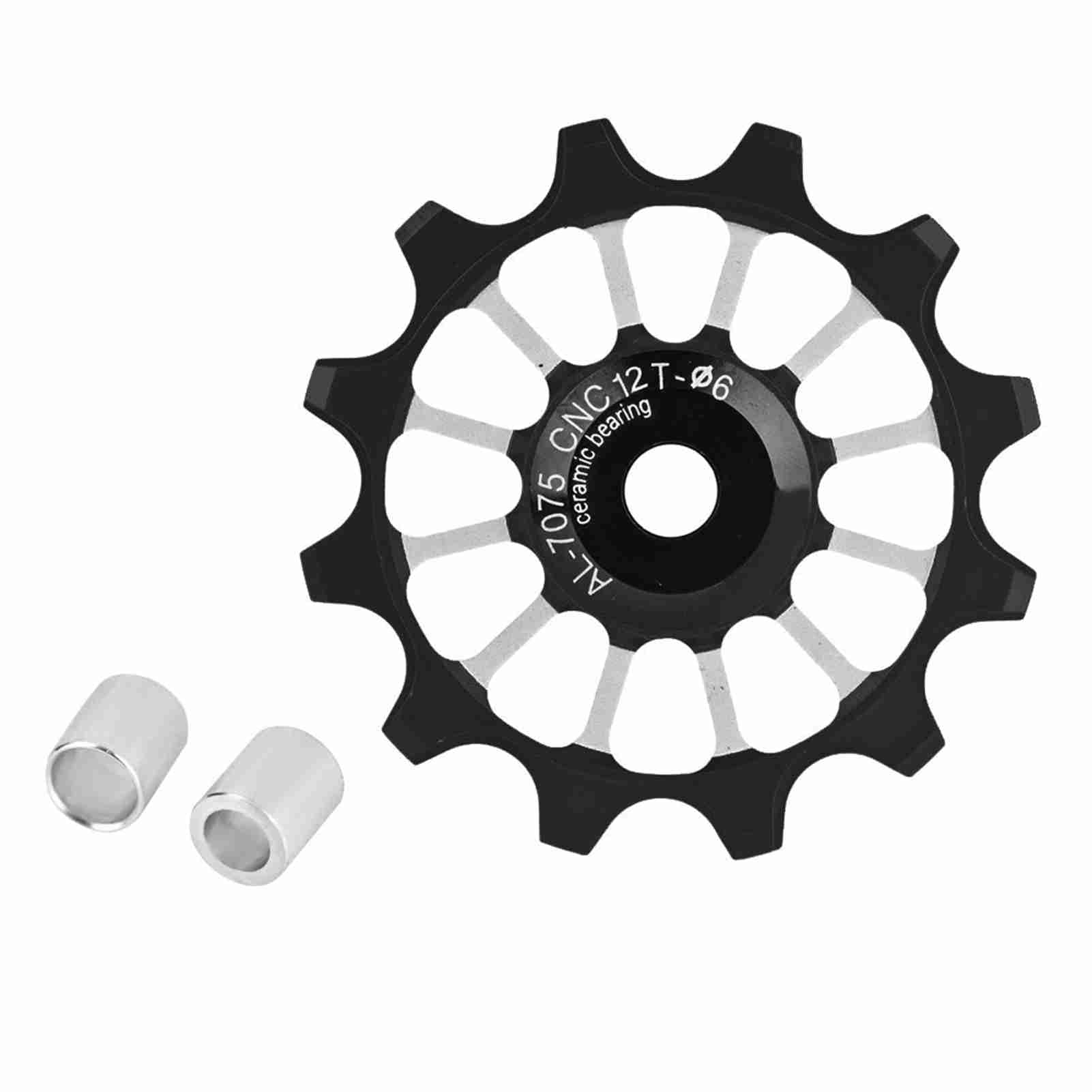 2 Galets De Dérailleur Arrière Tokaneit – Alliage Alu, 11 Dents, Diamètre 4 Cm, Bleu, Roulements Acier, Pour Vélo