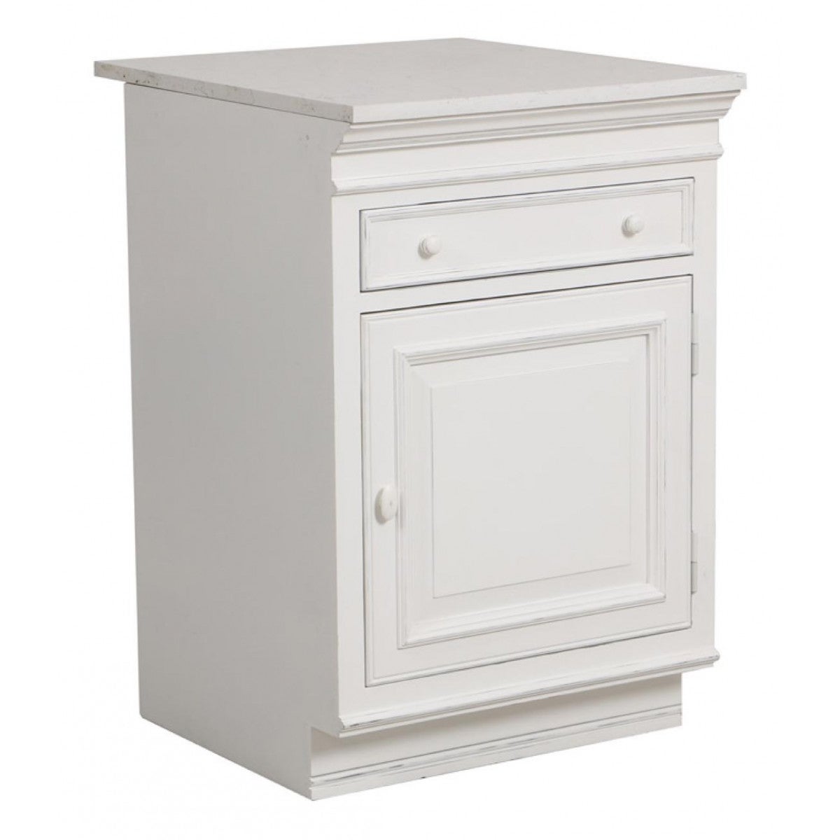 Plan de travail meuble bas Quartz Blanc - Harmonie Interior's - 6