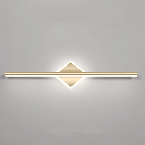 Nowoczesne oświetlenie lustra LED, pojedyncza lampa ścienna LED 40 cm, przezroczyste lustro łazienkowe, chłodna biel