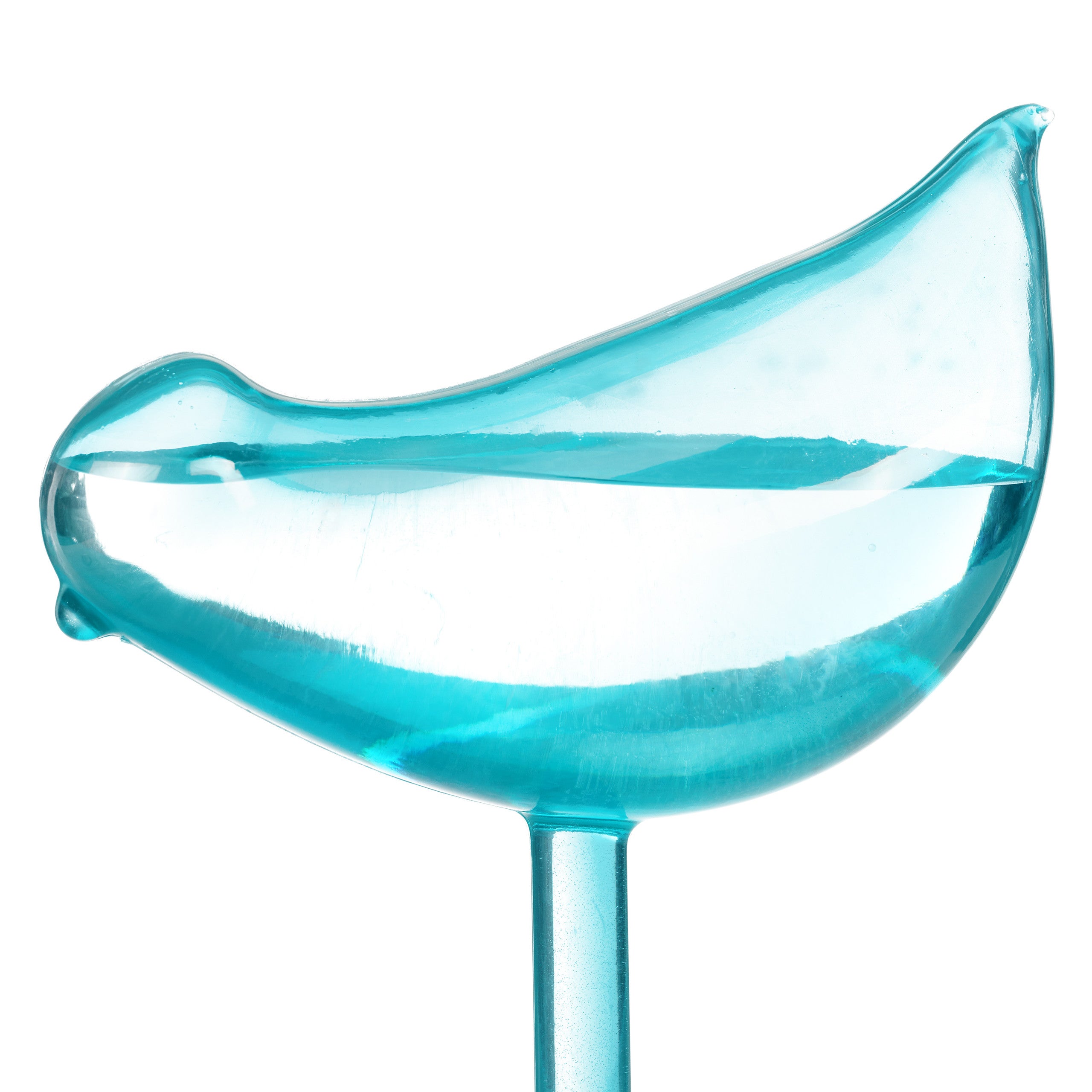 Boules d'arrosage en PVC, 40 pièces, avec distribution automatique d'eau, en forme d'oiseau, 200 ml chacune, 25,5 cm, bleues, Relaxdays - 6