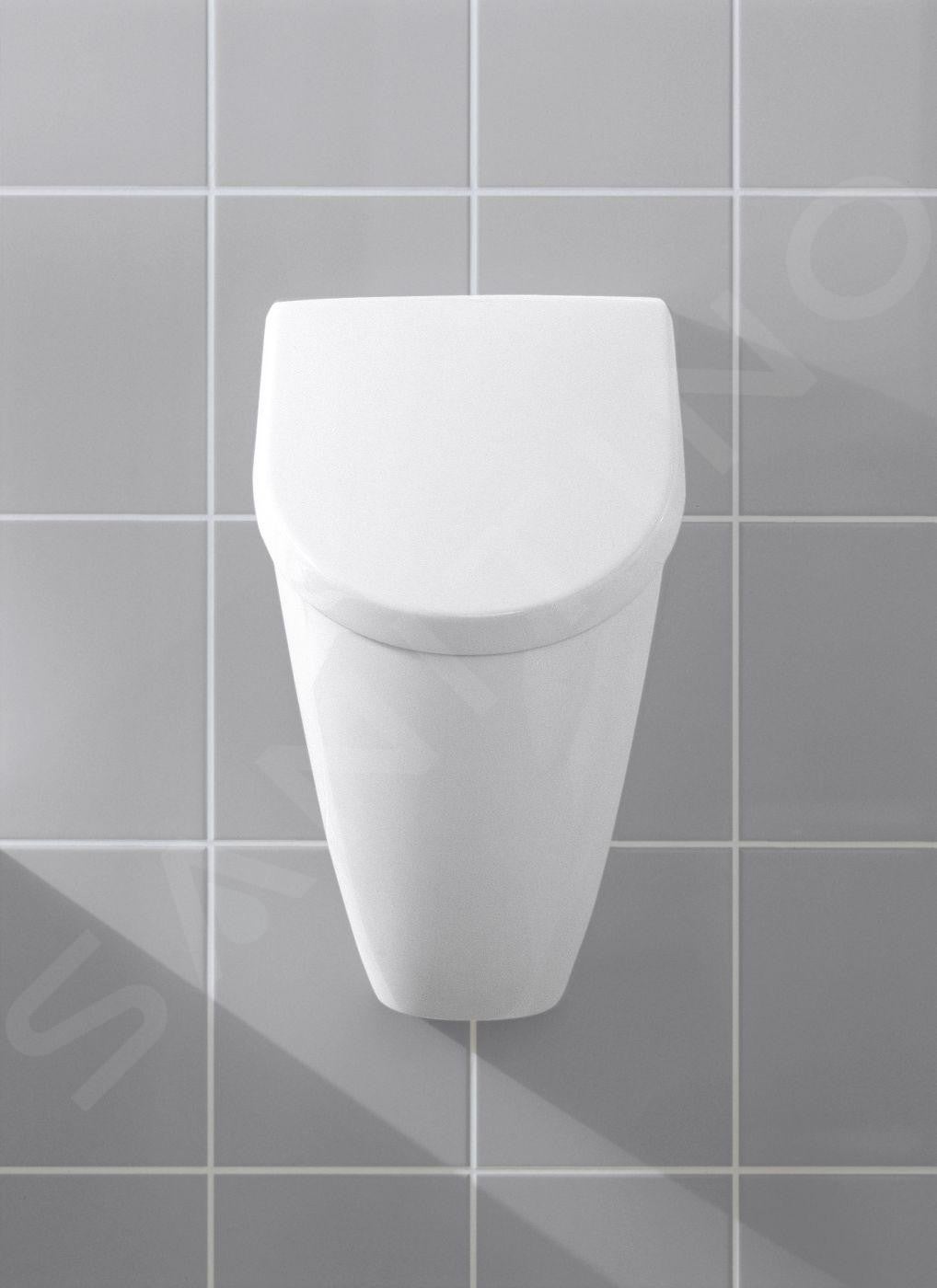 Villeroy & Boch Subway urinoir d'aspiration, ovale, pour couvercle, 315x285x535mm, 751301R1, Farbe: Céramique blanche Plus - 8
