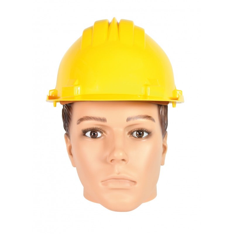 Reis KASY Casque De Sécurité Jaune Taille 53-63 Cm - Protection ABS Avec Ventilation