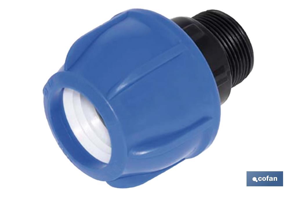 Lien Fileté Mâle Pp Pn16 32 x 1 1/4 Leroy Merlin