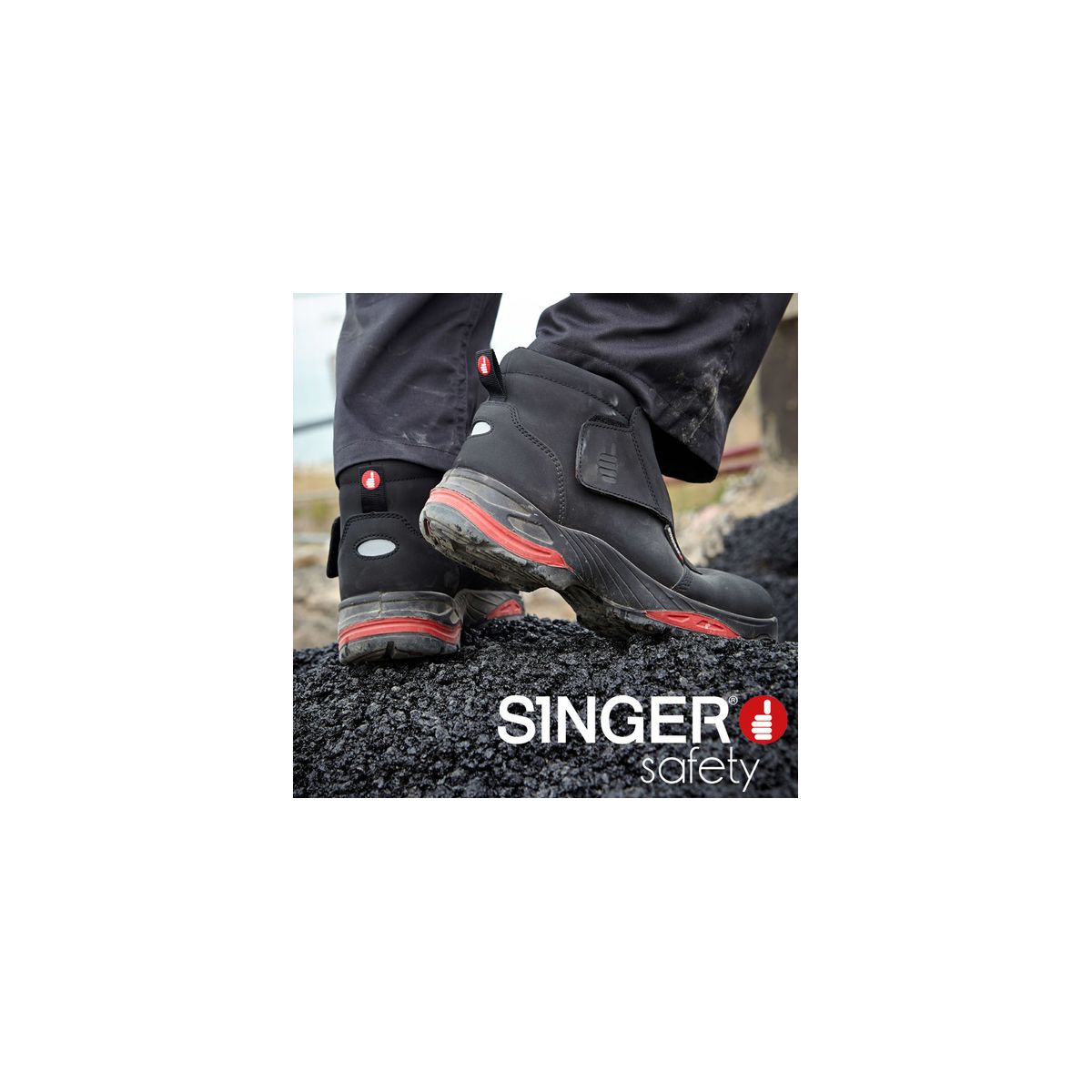 Chaussures de sécurité Etna S3 HRO Noir - Singer Safety - Taille 43 - 5