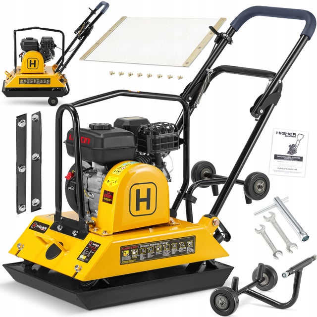 Zagęszczarka spalinowa ubijak gruntu HIGHER 100kg LONCIN 6,5KM