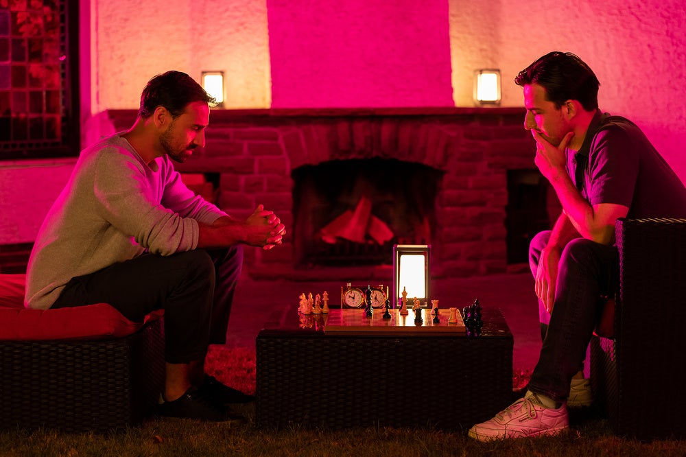 LEDVANCE Apparecchio intelligente da giardino LED: per tavolo, SMART+ TABLE FRAME MULTICOLOR / 5 W, 5 V, Warm White, 3000 K, materiale del corpo: - 5