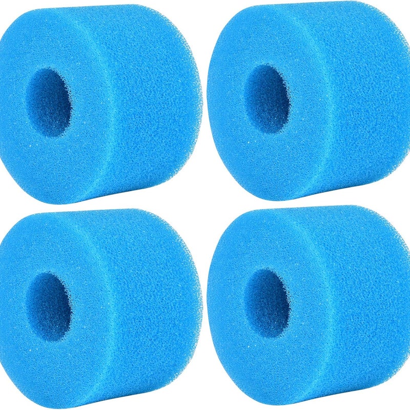 sztuki gąbki filtracyjnej typu S1, wkład filtracyjny z pianki, pianka filtracyjna do basenu, wielokrotnego użytku i zmywalna, filtr piankowy do spa