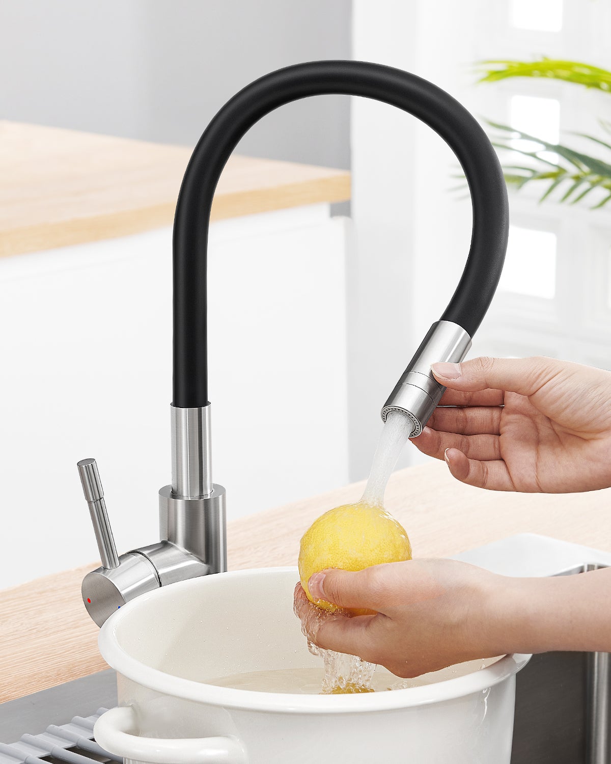 CECIPA MAX Robinet Cuisine Flexible, Mitigeur Cuisine Rotative à 360 ...