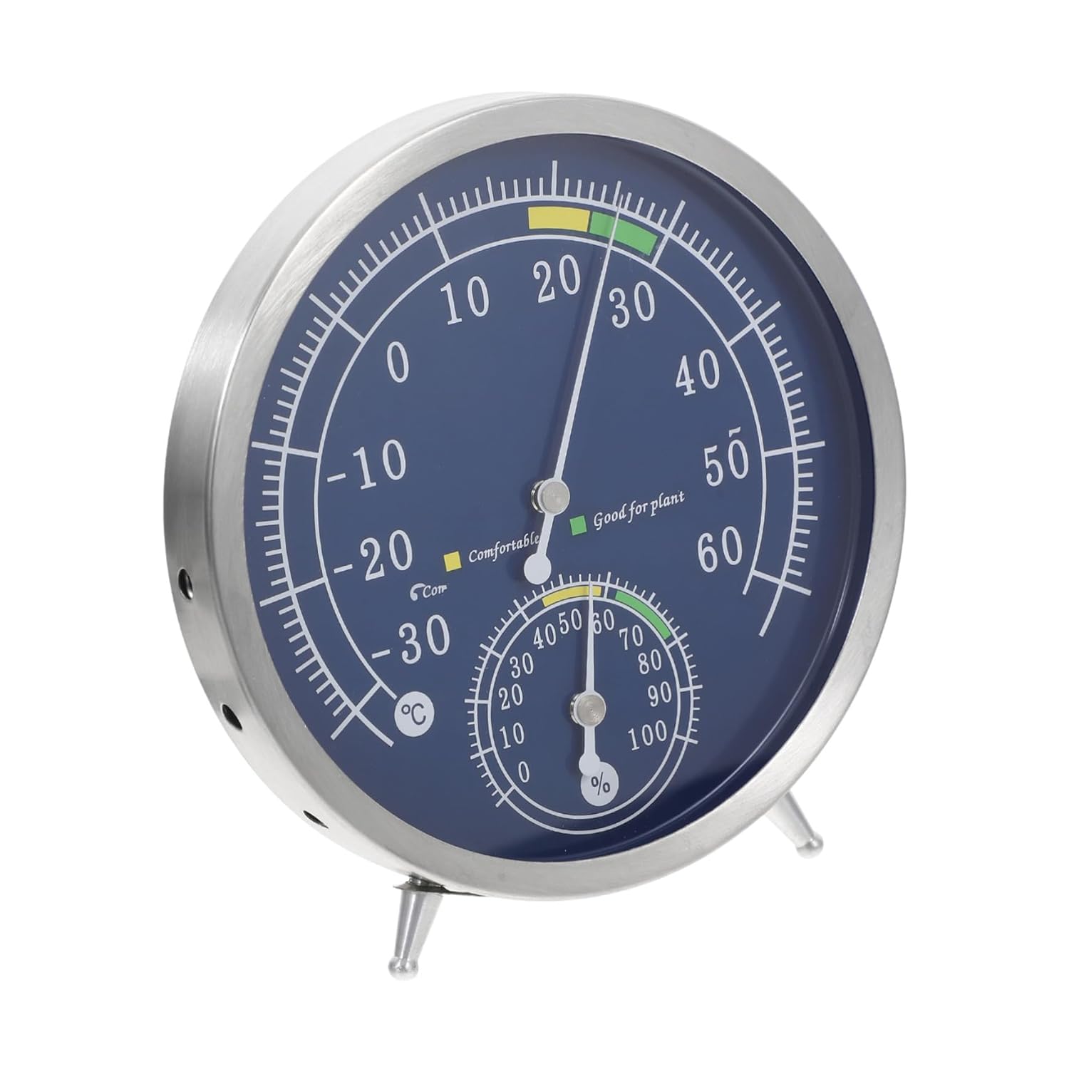 Thermomètre Hygromètre Intérieur Digital à Haute Précision, Moniteur De Temperature Et Humidimetre Horloge Et Fonction Batterie Non Incluse 97145426 Thermomètre Hygromètre Intérieur Digital à Haute Précision, Moniteur De Temperature Et Humidimetre Horloge Et Fonction Batterie Non Incluse 97145426