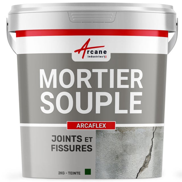 Mortier joint souple - ARCAFLEX - 2 kg - ARCANE INDUSTRIES