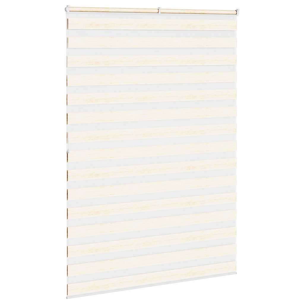 Estor cebra beige mármol tejido ancho 150,9 cm poliéster - 4