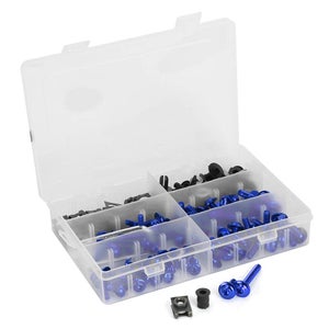 Kit Bulloni E Dadi Per Moto Tiardey - 177 Pezzi Per Carenatura E Carrozzeria, Colore Rosso - Foto 3